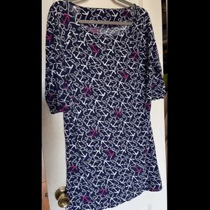 Lilly Pulitzer 3/4 Sleeve Jersey Dress